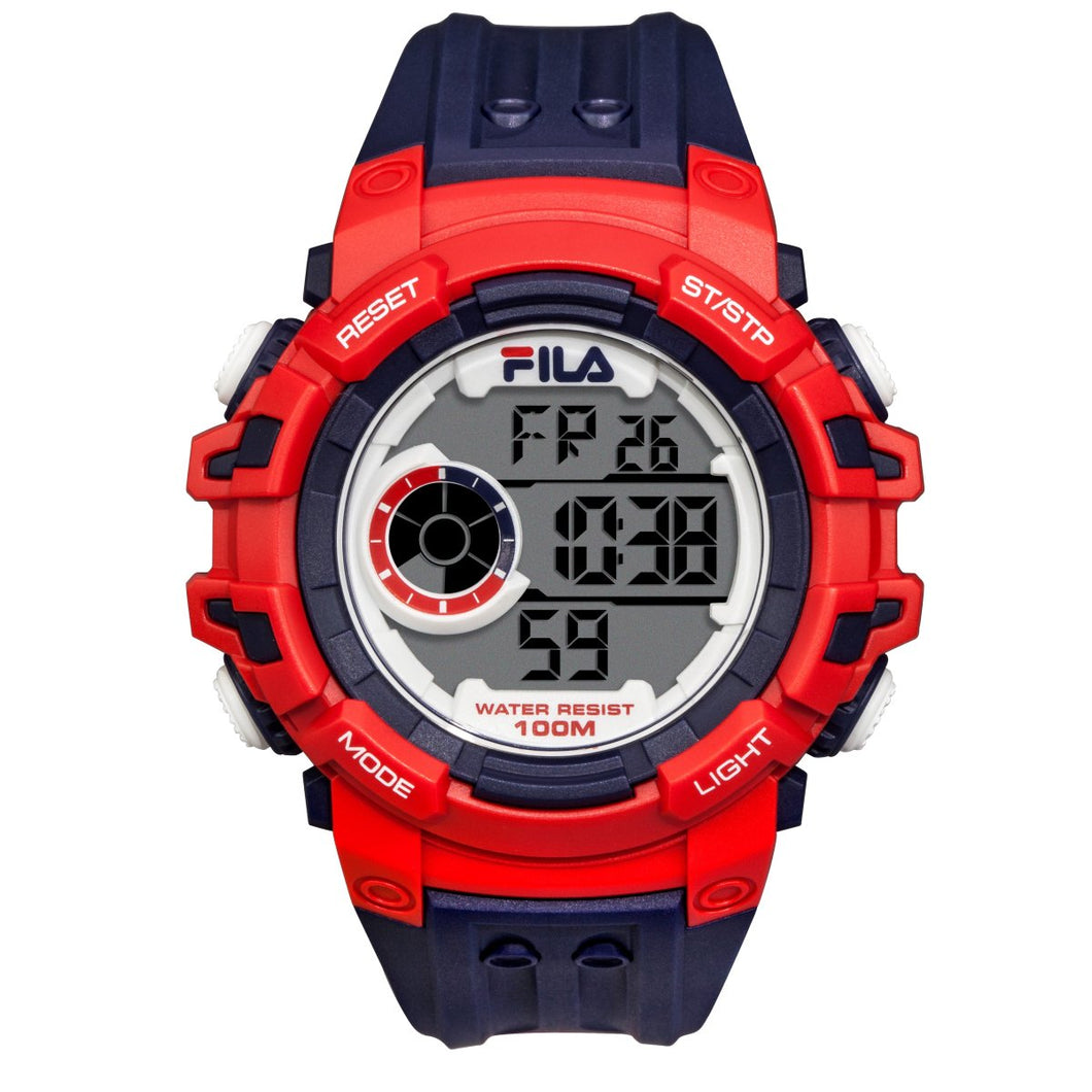 Fila Herren Uhr Armbanduhr Digital Sport 38-188-001 Silikon
