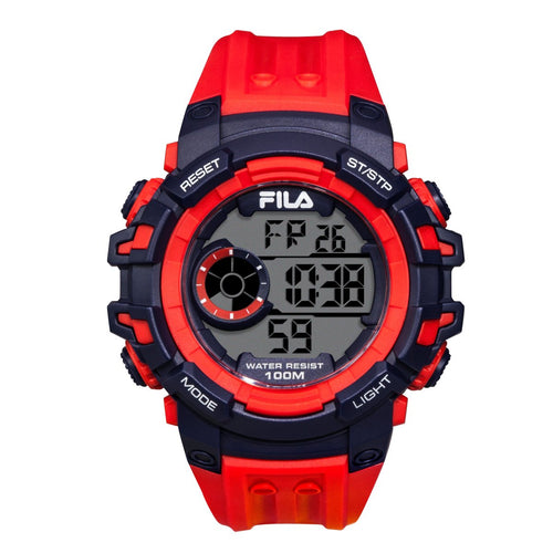 Fila Herren Uhr Armbanduhr Digital Sport 38-188-002 Silikon
