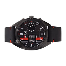 Laden Sie das Bild in den Galerie-Viewer, Fila Herren Uhr Armbanduhr DRUM ROLLER 38-844-004 Leder