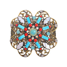 Laden Sie das Bild in den Galerie-Viewer, Konplott Armband Armkette Yoga Californica multi light blume