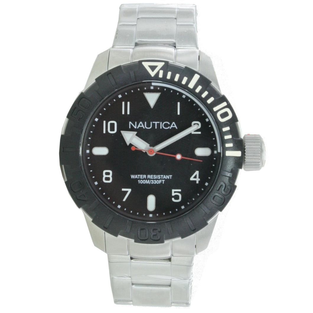 Nautica Herren Uhr Armbanduhr NAR09519G Edelstahl