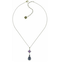 Laden Sie das Bild in den Galerie-Viewer, Konplott Kette Collier Jelly Fish Wedding lila