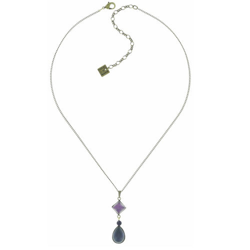 Konplott Kette Collier Jelly Fish Wedding lila