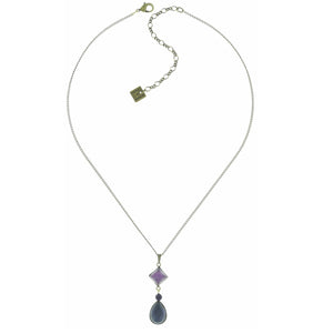 Konplott Kette Collier Jelly Fish Wedding lila