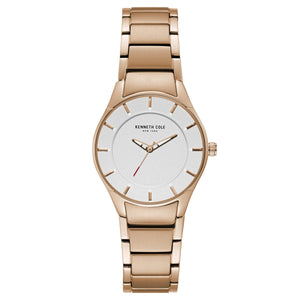 Kenneth Cole New York Damen-Armbanduhr Analog Quarz Edelstahl KC15201004