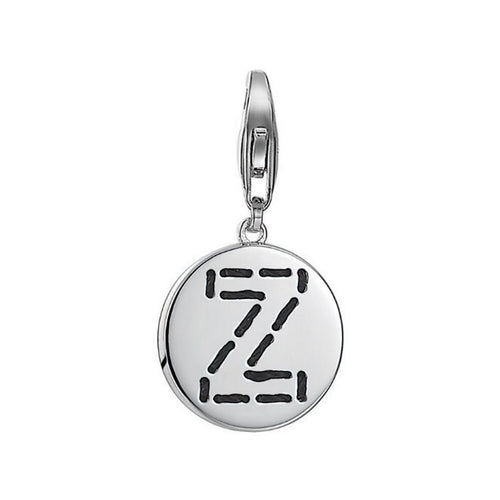 Esprit Anhänger Charms Silber Letter Fabric Z ESCH91147A000