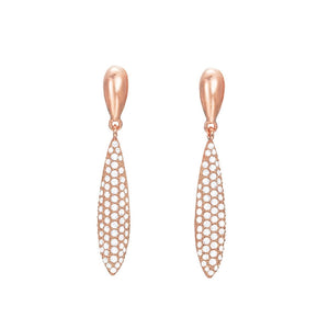 Esprit Damen Ohrringe Silber Rosé Zirkonia Iraya ELER93041C000