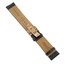 Laden Sie das Bild in den Galerie-Viewer, Ingersoll Ersatzband für Uhren Leder grau Kroko Faltschl. Rosé 24 mm