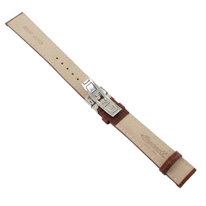 Ingersoll Ersatzband für Uhren Leder braun Kroko Faltschl.20 mm XL