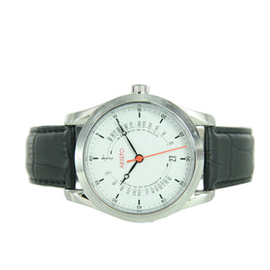 Aristo Unisex Uhr Armbanduhr Ärzteuhr Automatik Leder 4H124