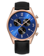 Laden Sie das Bild in den Galerie-Viewer, Bering Herren Uhr Armbanduhr Chronograph - 10542-567 Leder