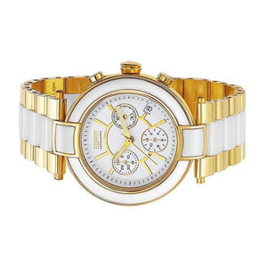 Esprit Collection Damen Uhr Armbanduhr Physis Gold Edelstahl EL101582F04