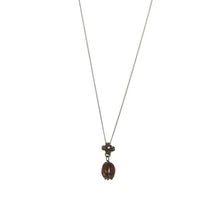 Laden Sie das Bild in den Galerie-Viewer, Konplott Halskette Collier Aladdin Kugel rot antique brass