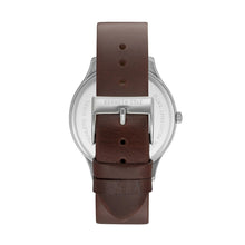 Laden Sie das Bild in den Galerie-Viewer, Kenneth Cole New York Herren Uhr Armbanduhr Leder KC15096003