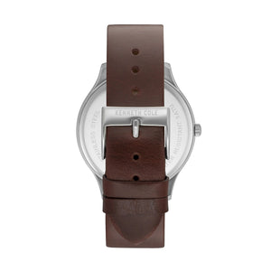 Kenneth Cole New York Herren Uhr Armbanduhr Leder KC15096003