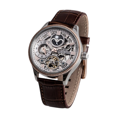 Carl von Zeyten Herren Uhr Armbanduhr Automatik Kirnbach CVZ0034RWH