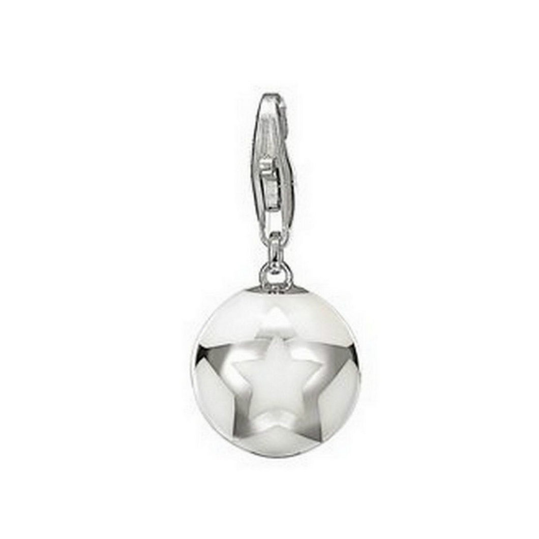 Esprit Anhänger Charms Silber Star Ball White ESZZ90776D000