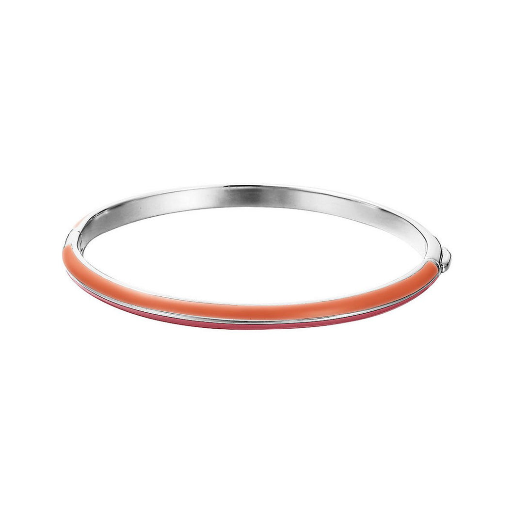 Esprit Damen Armband Armreif Edelstahl rot/orange ESBA10212C600