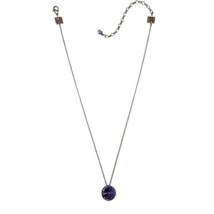 Konplott Halskette hängend Collier Rivoli lila Tansanit