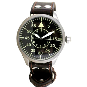 Aristo Herren Uhr Armbanduhr Fliegeruhr Pilot Automatik 3H211