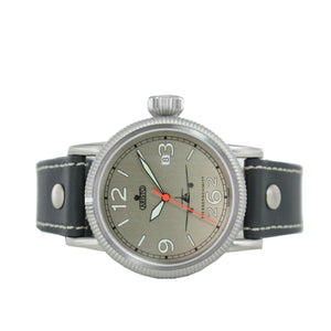 Aristo Herren Messerschmitt Uhr Fliegeruhr ME 262 Automatik 3H262-ALU Leder