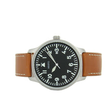 Laden Sie das Bild in den Galerie-Viewer, Aristo Herren Uhr Armbanduhr Fliegeruhr Quarz Edelstahl 3H84