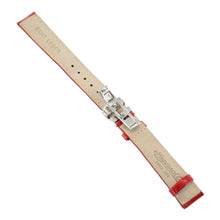 Laden Sie das Bild in den Galerie-Viewer, Ingersoll Ersatzband für Uhren Leder rot Kroko Faltschl. Si 16 mm
