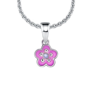 Prinzessin Lillifee Kinder Kids Halskette Silber Blume PLF5/7 - 414647