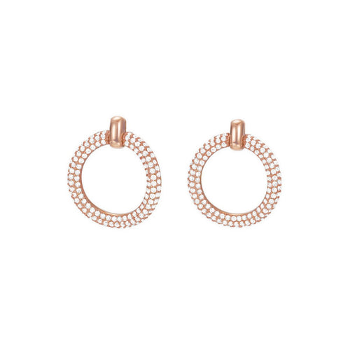 Esprit Damen Ohrringe Rosé Zirkonia Peribess ESER02690C000