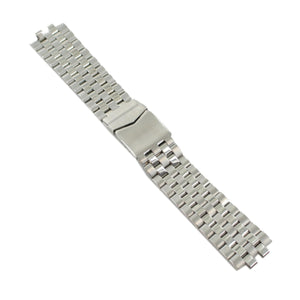 Ingersoll Ersatzband für Uhren Edelstahl Faltschl. Silber 24 mm matt poliert