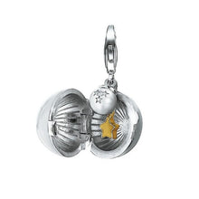 Laden Sie das Bild in den Galerie-Viewer, Esprit Anhänger Charms Silber  Stern star ball ESCH91186A000