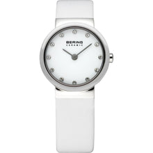 Laden Sie das Bild in den Galerie-Viewer, Bering Damen Uhr Armbanduhr Slim Ceramic - 10725-854 Leder