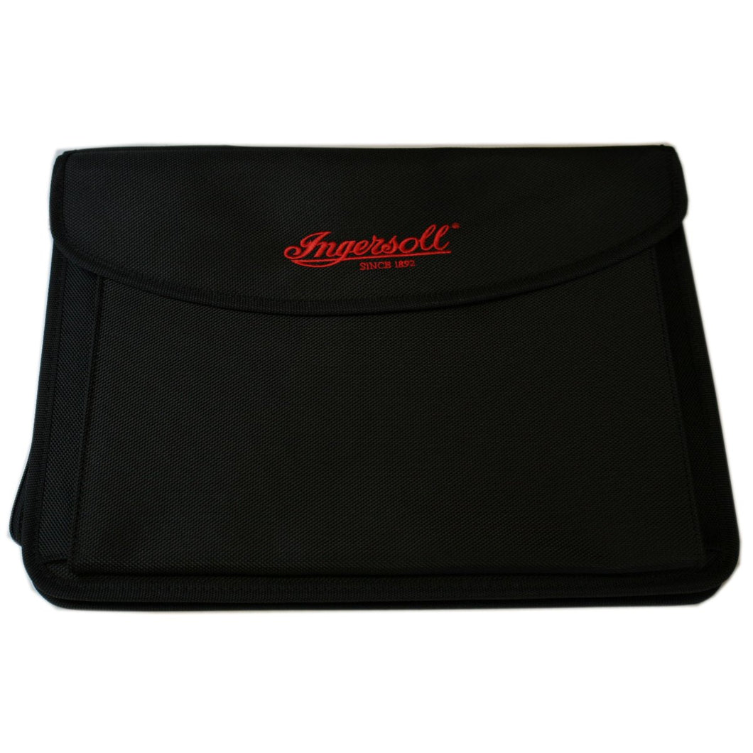 Ingersoll Organizer Konferenzmappe Tasche Visitenkarten OR-751BK Nylon schwarz