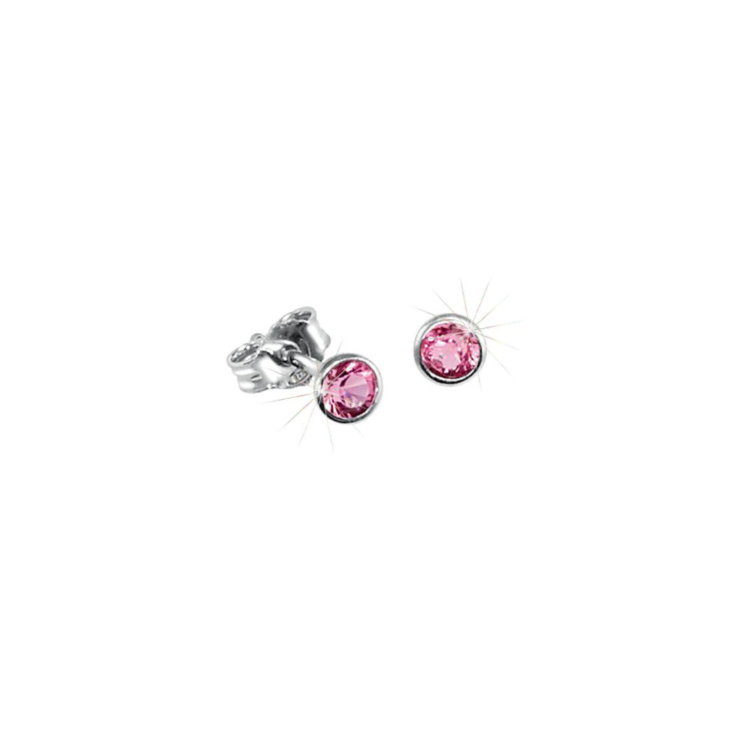 Scout Kinder Ohrringe Ohrstecker Silber rosa Mädchen 262165100