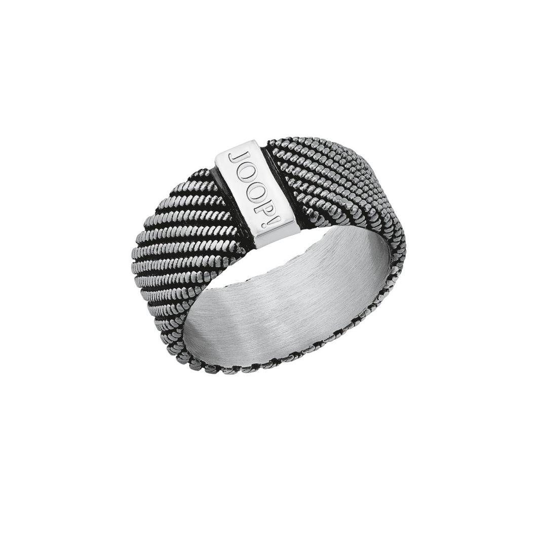 Joop Herren Ring Edelstahl IP schwarz 2024484-1