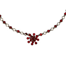 Laden Sie das Bild in den Galerie-Viewer, Konplott Halskette Collier Magic Fireball rot siam
