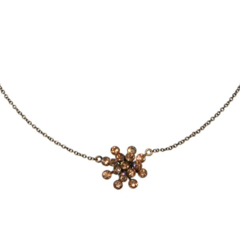 Konplott Halskette hängend Collier Magic Fireball beige