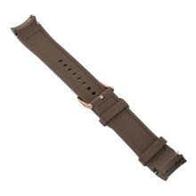 Laden Sie das Bild in den Galerie-Viewer, Ingersoll Ersatzband für Uhren Silikon braun Dornschließe Bison No.44 24 mm