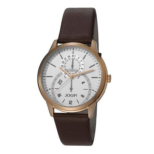 Joop Herren Uhr Armbanduhr JP101401001 Eternal Analog Quarz Leder