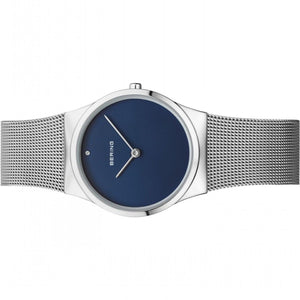 Bering Damen Uhr Armbanduhr Classic - 12130-007 Meshband