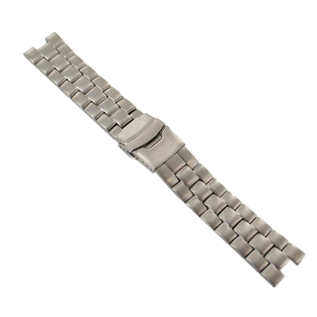 Ingersoll Ersatzband für Uhren Titan Faltschl. Silber IN1626 22 mm