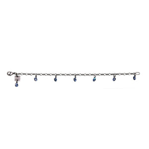 Konplott Armband Armkette Tutui Collection hell blau sapphire silber