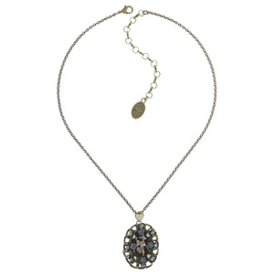 Konplott Halskette Collier Arsenic in Old Lace light pastel multi antique small