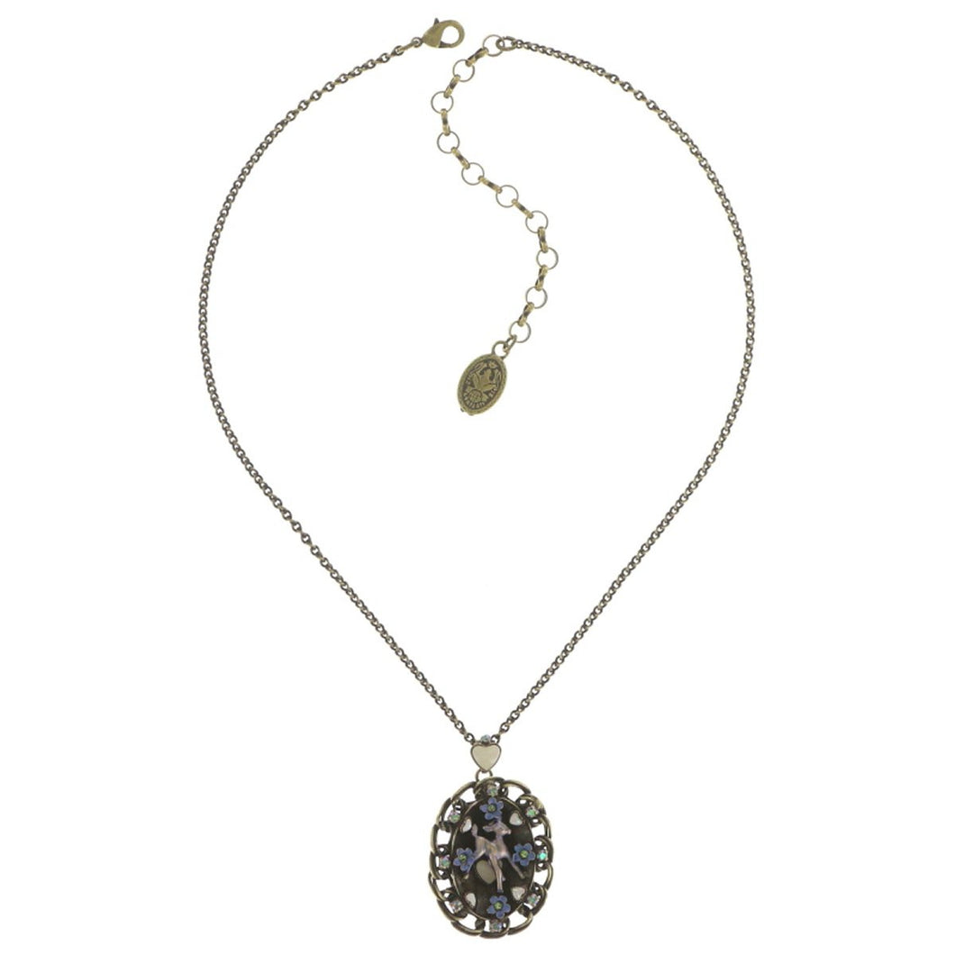Konplott Halskette Collier Arsenic in Old Lace light pastel multi antique small