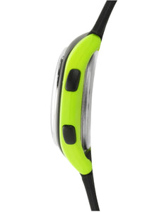SINAR Jugenduhr Armbanduhr Digital Quarz Unisex Silikonband XE-64-3 schwarz grün