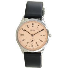 Laden Sie das Bild in den Galerie-Viewer, Aristo Bauhaus 1069 Herren Uhr Edelstahl 4H211 Leder