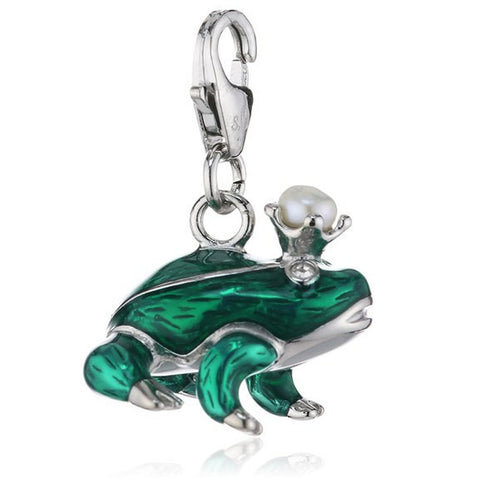 s.Oliver Jewel Damen Anhänger Charm Silber Frosch SOCHXL/28 - 393577