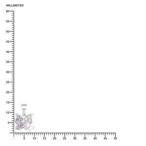 Prinzessin Lillifee Kinder Kids Halskette Silber Schmetterling 2021103