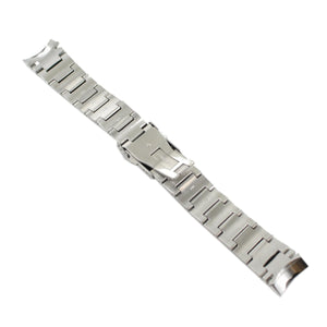 Ingersoll Ersatzband für Uhren Edelstahl Faltschl. Silber Bison No.12 22 mm
