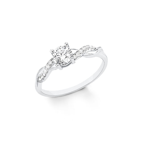 s.Oliver Jewel Damen Ring Silber Zirkonia SO1231